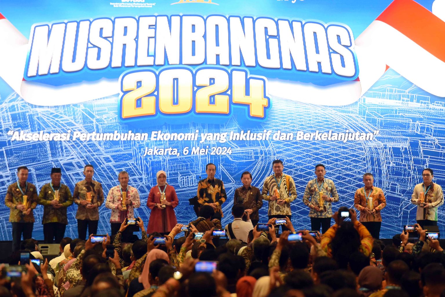 Presiden Jokowi Buka Musrenbangnas Tahun 2024